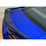 Subaru BRZ 17+ STI-style carbon fiber boot spoiler