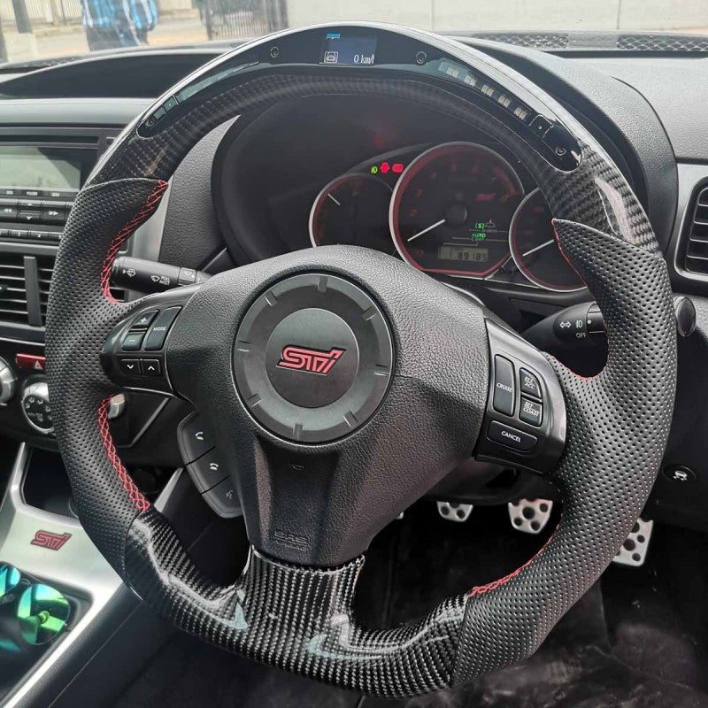 Subaru Impreza 11-15 OHC LED carbon fiber steering wheel