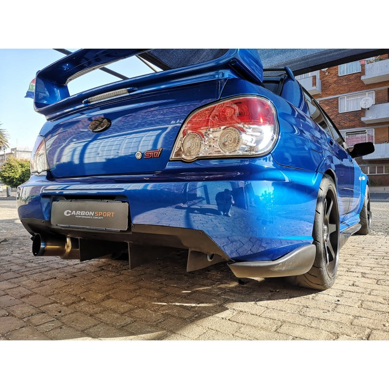 Subaru Impreza GDA GDB GDF CS style rear splitters