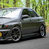 Subaru Impreza GDA GDB GDF CS style side skirt