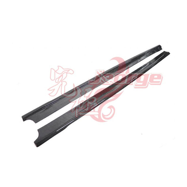 Toyota Supra A90 AT-style carbon fiber side skirts