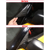 Toyota Supra A90 carbon fiber wind deflector