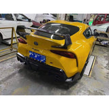 Toyota Supra A90 Hunter style carbon fiber boot spoiler