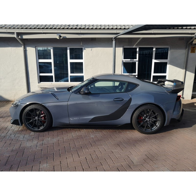 Toyota Supra A90 Hunter style carbon fiber boot spoiler