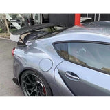 Toyota Supra A90 Voltex style carbon fiber boot spoiler