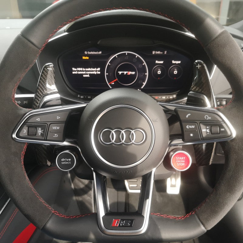 RS3 RS4 RS5 TTRS R8 17+ T-carbon carbon fiber paddle shift