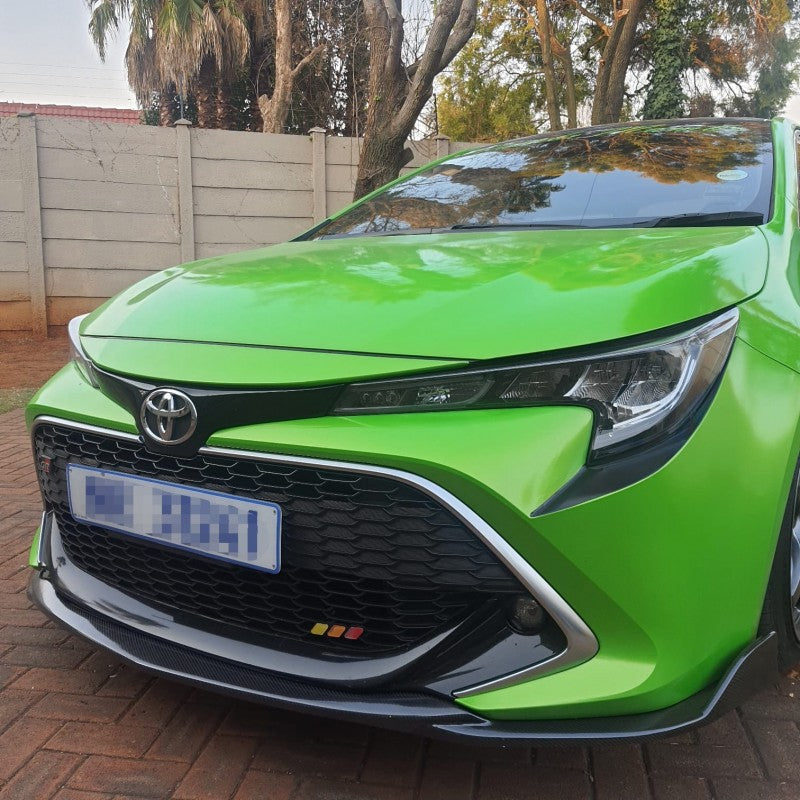 Toyota Corolla hatchback 18+ Tom's style front lip