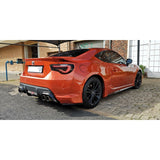 Toyota FT86 rear splitters