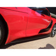 Toyota Supra A90 MX-style carbon fiber side skirts
