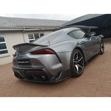 Toyota Supra A90 MZ Speed-style 5pcs carbon fiber diffuser