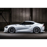 Toyota Supra A90 MZ Speed-style carbon fiber side skirts