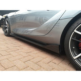 Toyota Supra A90 MZ Speed-style carbon fiber side skirts