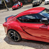 Toyota Supra A90 V style carbon fiber boot spoiler