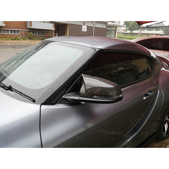 Toyota Supra A90 carbon fiber mirror cover