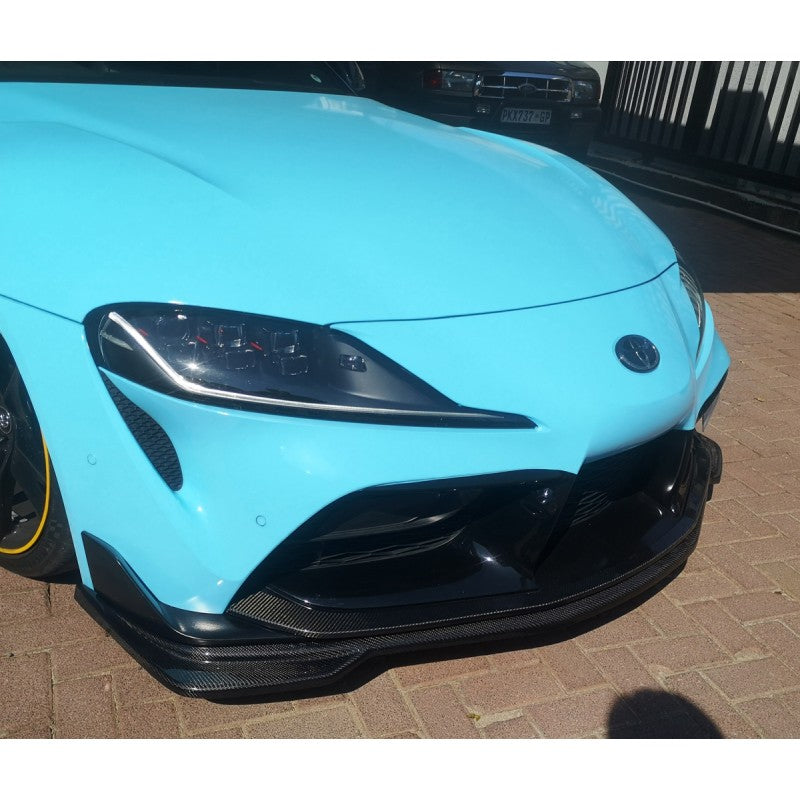 Toyota Supra A90 MX-V1 carbon fiber front lip