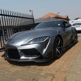 Toyota Supra A90 MX-V1 carbon fiber front lip