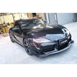 Toyota Supra A90 MX-V1 carbon fiber front lip