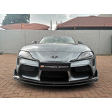 Toyota Supra A90 MZ speed-style 4pcs carbon fiber front lip