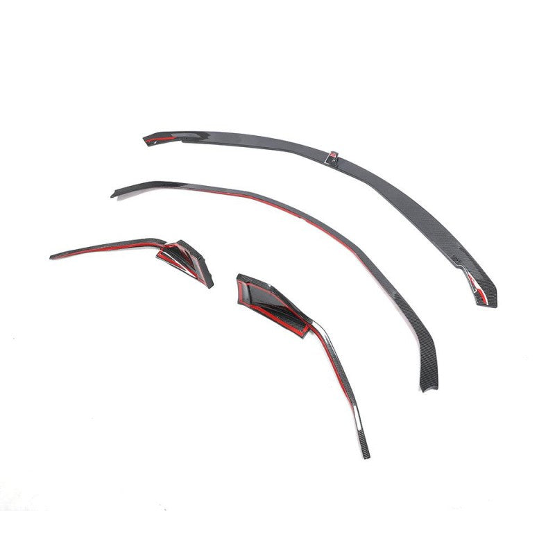 Toyota Supra A90 MZ speed-style 4pcs carbon fiber front lip