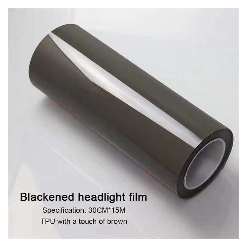TPU Headlight PPF protection film - light brown (per roll)