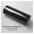 TPU Headlight PPF protection film - dark black (per roll)
