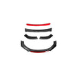Universal 4pcs front lip (w/red)