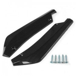 UNIVERSAL CARBON LOOK REAR SPLITTERS