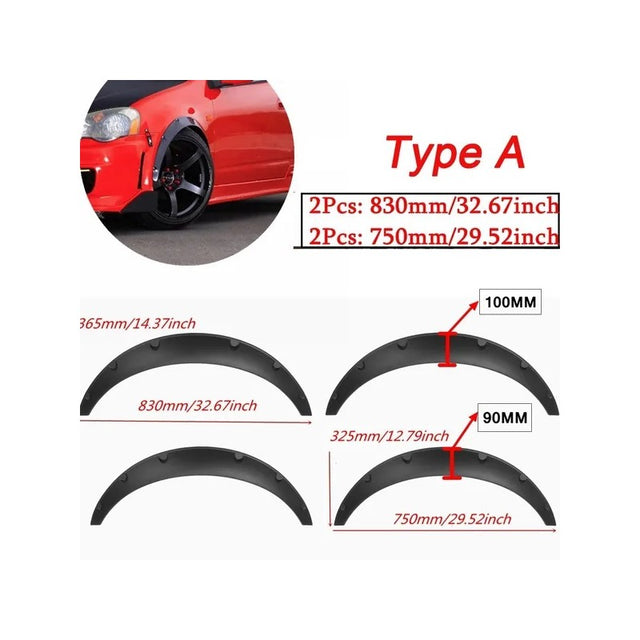 Universal fender arch (Type A)