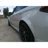 Universal fender flare wheel arch