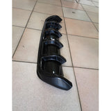 Universal rear bumper diffuser