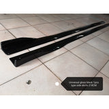 Universal side skirt extension 218cm w/wing
