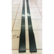Universal side skirt extension (Flat matt-black)
