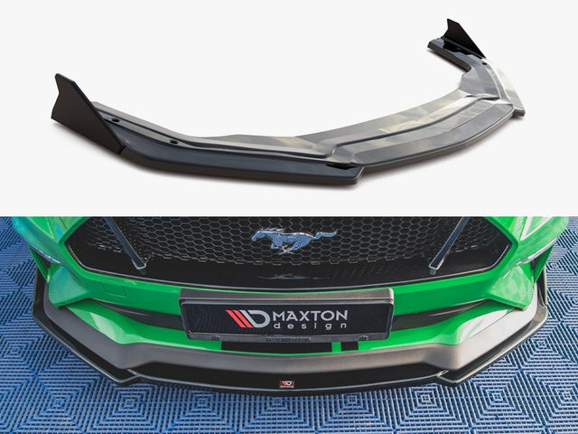 MAXTON DESIGN FRONT SPLITTER V.2 FORD MUSTANG GT MK6 FACELIFT
