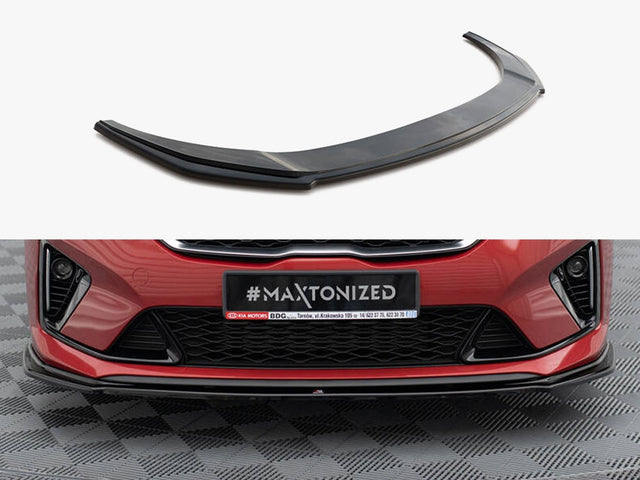 MAXTON DESIGN FRONT SPLITTER KIA CEED GT / GT-LINE MK3 / PROCEED MK1