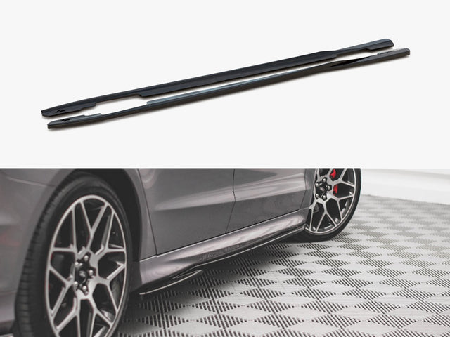MAXTON DESIGN SIDE SKIRT DIFFUSERS FORD MONDEO ST-LINE MK5 FACELIFT