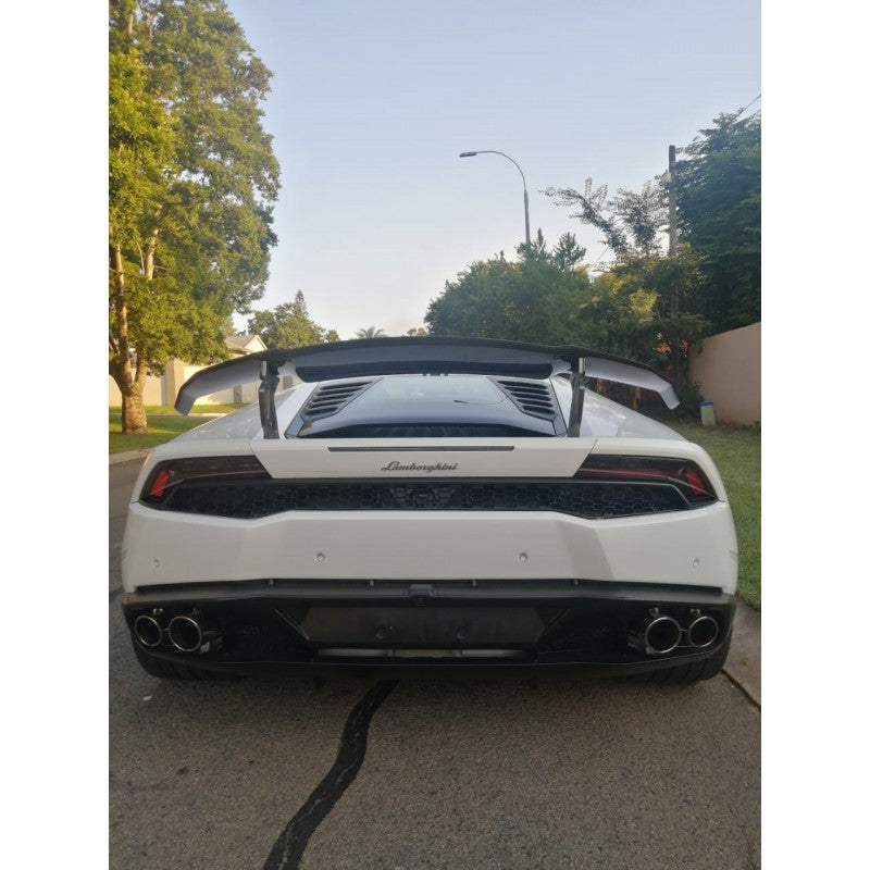 V style carbon fiber GT wing
