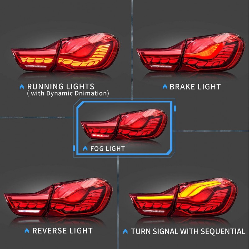 F32 F82 M4 OLED tail light (Vland)