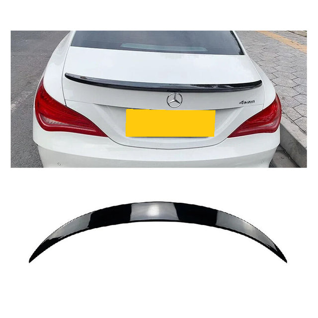 W117 AMG style boot spoiler