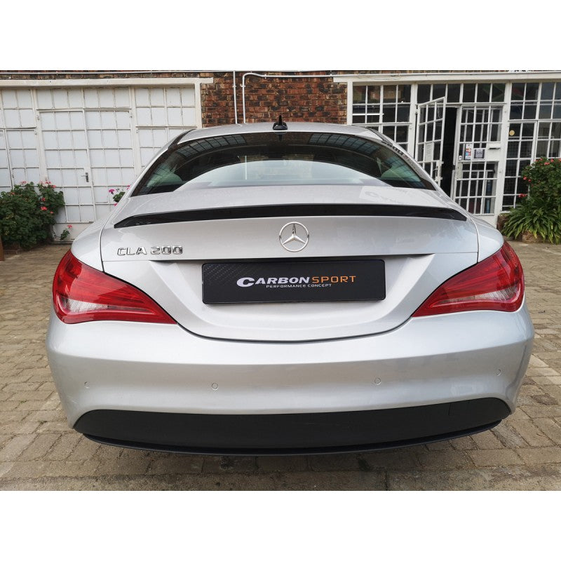 W117 CLA boot spoiler