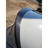 W117 P style carbon fiber boot spoiler