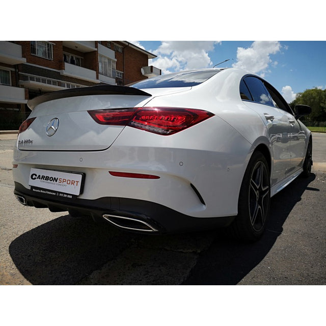W118 CLA 18+ boot spoiler
