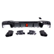 W166 15-19 B-style rear diffuser w/brakelight