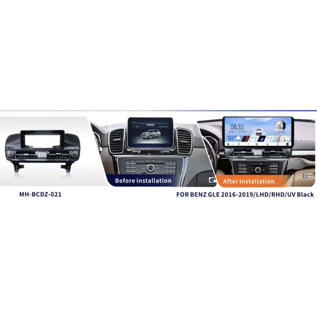 (W166) 12.3" Android Multimedia Carplay for W166 GLE16-19 NTG5.0
