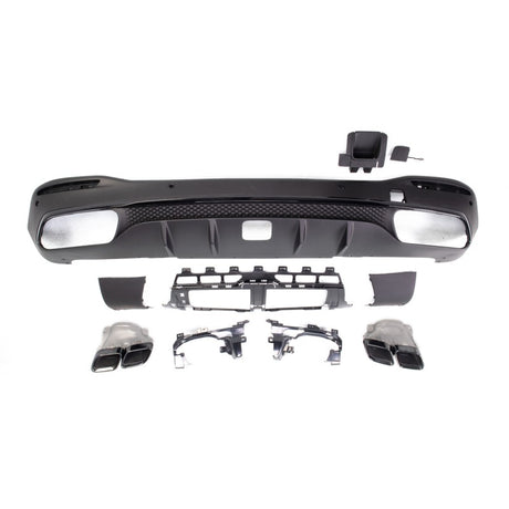 W167 SUV 20+ GLE63 diffuser w/tailpipe