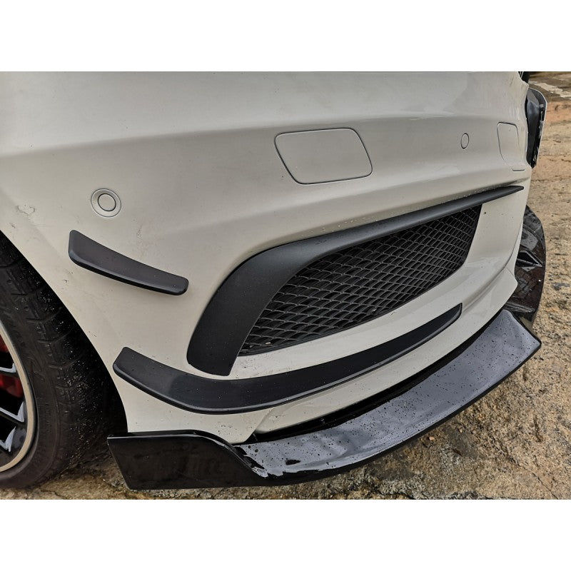 W176 13-15 AMG 6pcs front bumper canards