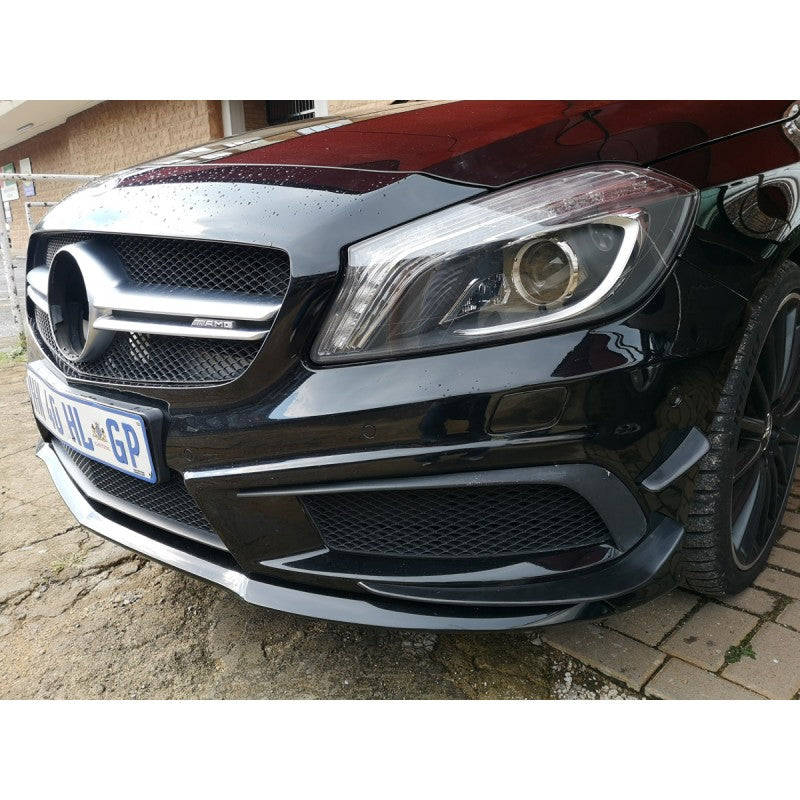 W176 13-15 AMG 6pcs front bumper canards