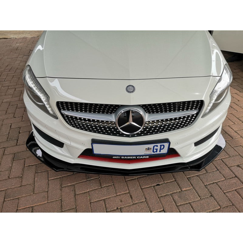 W176 13-18 AMG 3pcs front lip