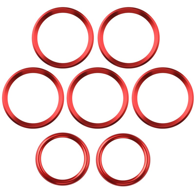 W176 Air vent ring (Red)