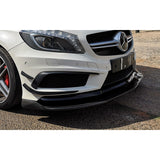 W117 W176 13-15 Revo style carbon front lip