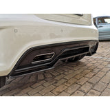 W176 Revo style carbon fiber diffuser